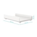 Ver imagem 3 de Suporte para Trocador de Fraldas Juju - Reller:branco Brilho