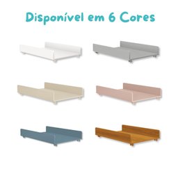 Suporte para Trocador de Fraldas Juju - Reller:branco Brilho - 2