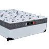 Cama Box Casal + Colchão Ortopédico Resistente Pró D28 Prime Colchões 60x138x188 Branco - 3