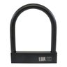 Cadeado LFE-12 Trava U Lock Tranca Bicicleta com Alarme Anti Furto - Preto - 1