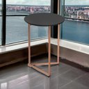 Ver imagem 2 de Mesa Lateral Industrial para Sala Jade