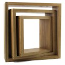 Ver imagem 4 de NICHOS PARA QUARTO DE BEBÊ E DECORAÇÃO KIT 3 UNI 100% MDF