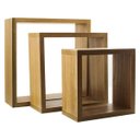 Ver imagem 5 de NICHOS PARA QUARTO DE BEBÊ E DECORAÇÃO KIT 3 UNI 100% MDF