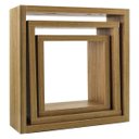 Ver imagem 3 de NICHOS PARA QUARTO DE BEBÊ E DECORAÇÃO KIT 3 UNI 100% MDF