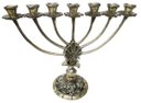 Ver imagem 1 de Castiçal 7 Velas Menorah Bronze Decoração Presentes Altares