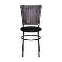 Ver imagem 3 de Kit 6 Cadeiras Pretas para Cozinha Hawai Café - Preto