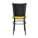 Ver imagem 5 de Kit 6 Cadeiras Pretas para Cozinha Hawai Café - Amarelo