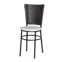 Ver imagem 2 de Kit 6 Cadeiras Pretas para Cozinha Hawai Café - Branco