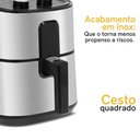 Ver imagem 6 de Air Fryer Kitchen Art 4,3l Cesto Quadrado 1500w Kfr01 110v