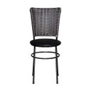 Ver imagem 3 de Kit 2 Cadeiras Preta para Cozinha Hawai Café - Preto
