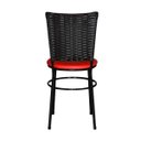 Ver imagem 5 de Kit 4 Cadeiras Pretas para Cozinha Hawai Café - Vermelho