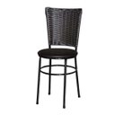 Ver imagem 2 de Kit 2 Cadeiras Preta para Cozinha Hawai Café - Marrom