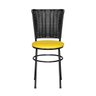 Kit 6 Cadeiras Pretas para Cozinha Hawai Preto - Amarelo - 3