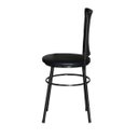 Ver imagem 4 de Kit 6 Cadeiras Pretas para Cozinha Hawai Preto - Preto