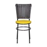 Kit 4 Cadeiras Pretas para Cozinha Hawai Café - Amarelo - 3