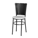 Ver imagem 2 de Kit 4 Cadeiras Pretas para Cozinha Hawai Preto - Branco