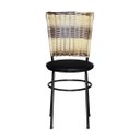 Ver imagem 3 de Kit 6 Cadeiras Pretas para Cozinha Hawai Cappuccino Premium - Preto