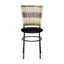 Ver imagem 3 de Kit 4 Cadeiras Pretas para Cozinha Hawai Cappuccino Premium - Preto