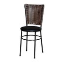 Ver imagem 2 de Kit 6 Cadeiras Pretas para Cozinha Hawai Cappuccino - Preto