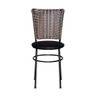 Kit 6 Cadeiras Pretas para Cozinha Hawai Cappuccino - Preto - 3