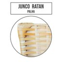 Ver imagem 6 de Kit 6 Cadeiras Brancas para Cozinha Hawai Palha - Branco
