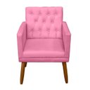 Ver imagem 2 de Kit 2 Poltronas Decorativa Capitone para Salão Escritório Sala de Estar