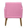 Kit 2 Poltronas Decorativa Capitone para salão Escritório sala de estar - 3