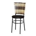 Ver imagem 2 de Kit 4 Cadeiras Pretas para Cozinha Hawai Cappuccino Premium - Marrom