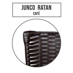 Kit 2 Cadeiras Branca para Cozinha Hawai Café - Marrom - 6