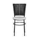 Ver imagem 2 de Cadeira Preta para Cozinha Hawai Preta - Branco
