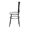 Ver imagem 3 de Cadeira Preta para Cozinha Hawai Preta - Branco