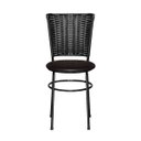 Ver imagem 2 de Cadeira Preta para Cozinha Hawai Preta - Marrom