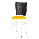 Ver imagem 2 de Kit 4 Cadeiras Branca para Cozinha Hawai Café - Amarelo