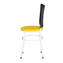 Ver imagem 4 de Kit 6 Cadeiras Branca para Cozinha Hawai Café - Amarelo