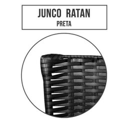 Kit 2 Cadeiras Preta para Cozinha Hawai Preta - Preto - 6