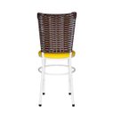Ver imagem 5 de Kit 2 Cadeiras Brancas para Cozinha Hawai Cappuccino - Amarelo