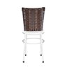 Kit 4 Cadeiras Brancas para Cozinha Hawai Cappuccino - Branco - 5