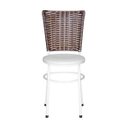 Ver imagem 3 de Kit 4 Cadeiras Brancas para Cozinha Hawai Cappuccino - Branco