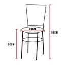 Ver imagem 7 de Kit 4 Cadeiras Brancas para Cozinha Hawai Cappuccino - Marrom