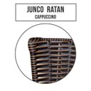 Ver imagem 6 de Kit 6 Cadeiras Brancas para Cozinha Hawai Cappuccino - Marrom