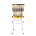 Ver imagem 4 de Cadeira Branca para Cozinha Hawai Cappuccino Premium - Amarelo