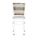 Ver imagem 2 de Cadeira Branca para Cozinha Hawai Cappuccino Premium - Branco