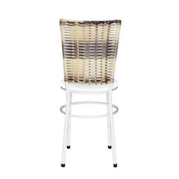 Kit 2 Cadeiras Brancas para Cozinha Hawai Cappuccino Premium - Branco - 5