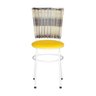 Kit 2 Cadeiras Brancas para Cozinha Hawai Cappuccino Premium - Amarelo - 3