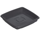 Ver imagem 4 de Kit 10 Pratos para Vaso Quadrado 20,5cm X 2,5cm Ercaplast