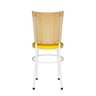 Cadeira Branca para Cozinha Hawai Palha - Amarelo - 4