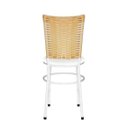 Ver imagem 4 de Cadeira Branca para Cozinha Hawai Palha - Branco