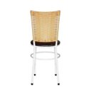 Ver imagem 4 de Cadeira Branca para Cozinha Hawai Palha - Marrom