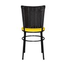 Ver imagem 4 de Cadeira Preta para Cozinha Hawai Café - Amarelo