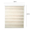 Persiana Rolo Horizontal Zebra Pronta Instalar 1,60x2,20 Linho - 7